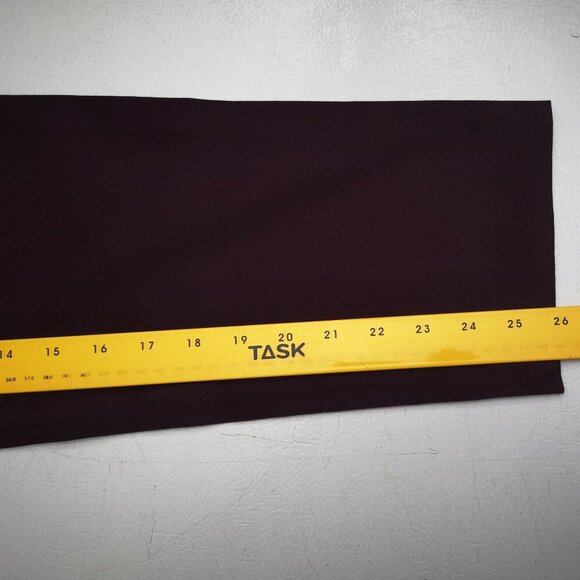Merona Modern Ladies Size 10 Stretch Burgundy Narrow Legs Pants - Picture 11 of 11